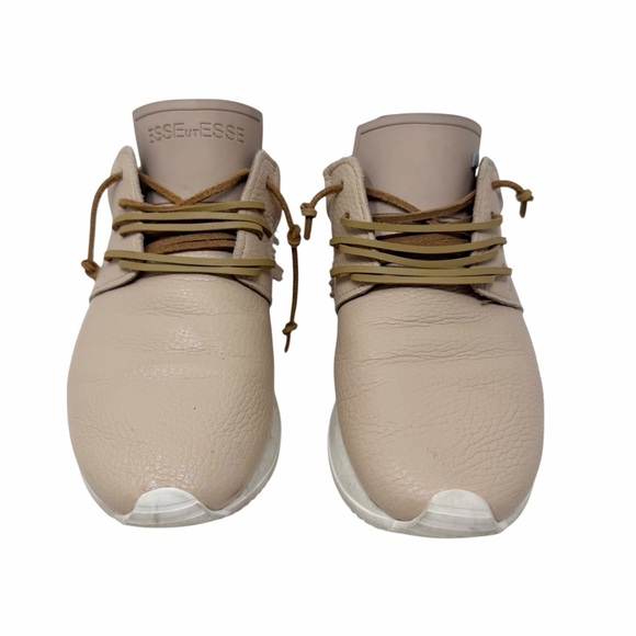 Esseutesse Leather Fringe Sneaker - Sand - Size 7.5 / 38 - Picture 3 of 12